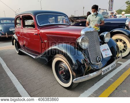 31st Jan 2021, Bandra, Mumbai, Vintage Car Exhibition, Mumbai Art Festival 2021.