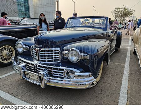 31st Jan 2021, Bandra, Mumbai, Vintage Car Exhibition, Mumbai Art Festival 2021.