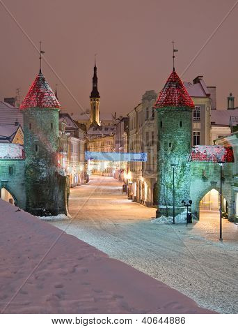 Viru Gate a Tallinn, Estonia