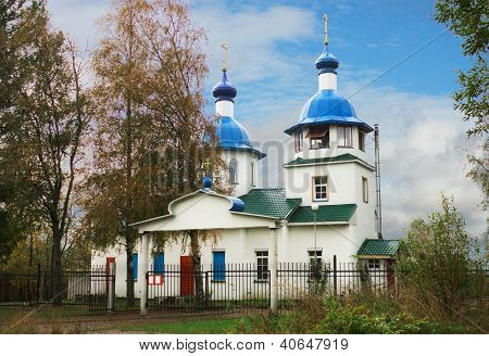 Kirke af ikonet for Mostholy mor til Gud. Pudozh. Rusland