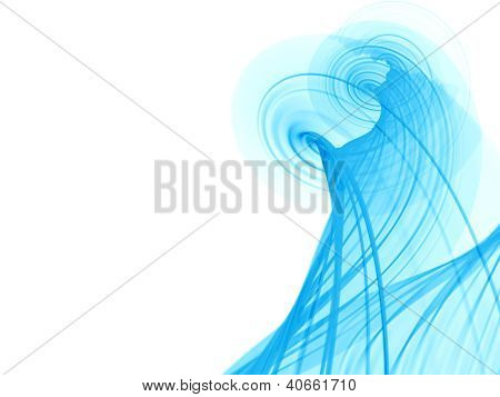 Blue Abstract Wallpaper