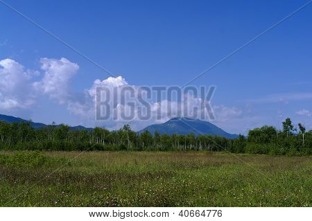 Vuori Ledyanaya (Sahalin Mckinley) elokuussa
