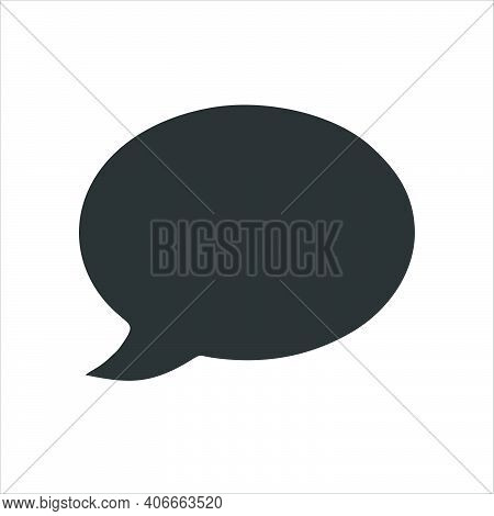 Speech Bubble Icon Isolated On White Background. Trendy Speech Bubble Icons And Modern Speech Bubble
