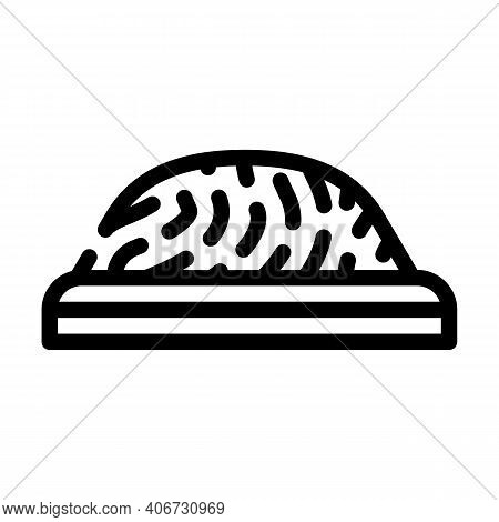 Balancing Platform Line Icon Vector Illustration Flat
