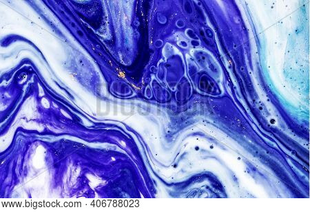 Abstract Marble Background Creative Contemporary Liquid Design