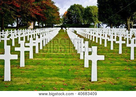 Cimetière américain de la guerre