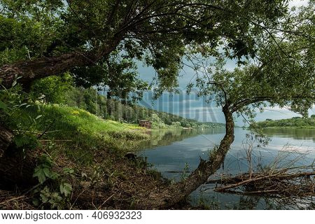 Overflow Of The Oka River Between Tarusa And Serpukhov