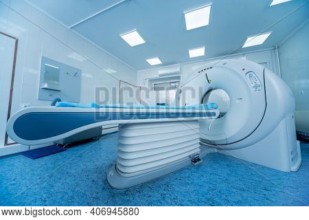 Computer Tomography Diagnostics In Modern Medical Center