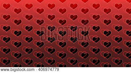 Valentine`s Day Red Abstract Background. Beautiful Red Background.