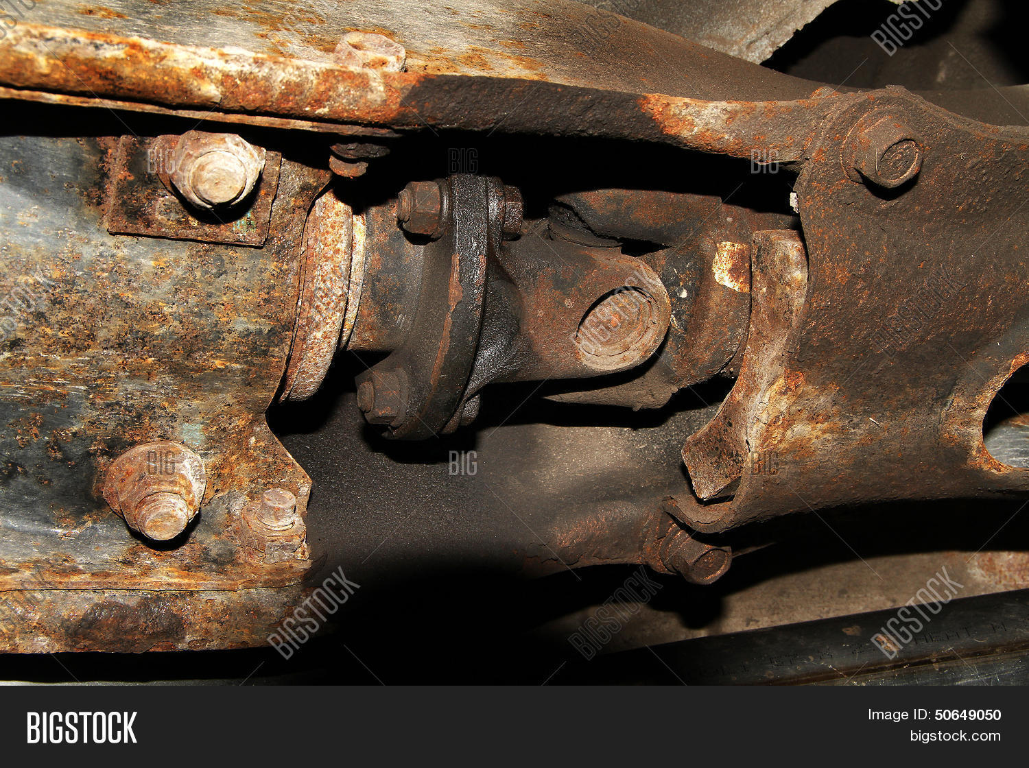 Rusting Drive Shaft Image & Photo (Free Trial) Bigstock