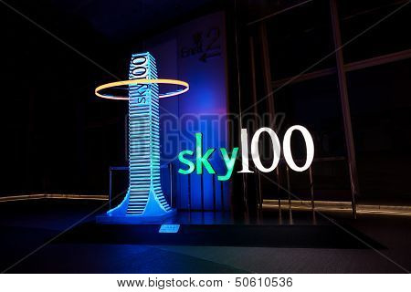Sky100 Logo