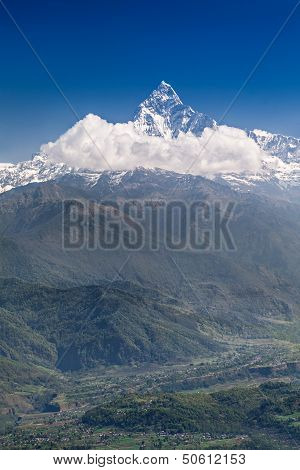 Machhapuchhre And Annapurna Mountains