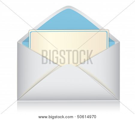 envelope with a card