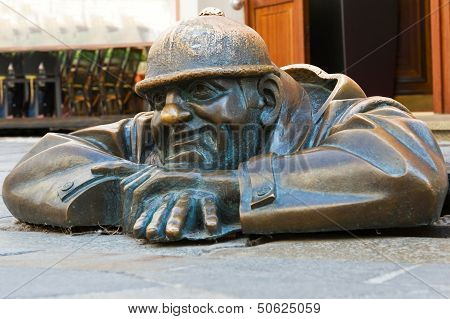 Called Man At Work