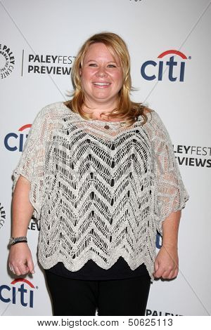 LOS ANGELES - SEP 7:  Julie Plec at the PaleyFest Previews:  Fall TV CW - 
