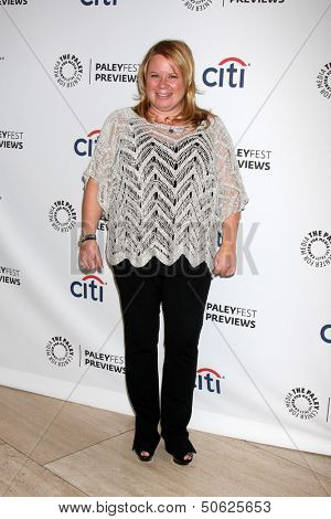 LOS ANGELES - SEP 7:  Julie Plec at the PaleyFest Previews:  Fall TV CW - 