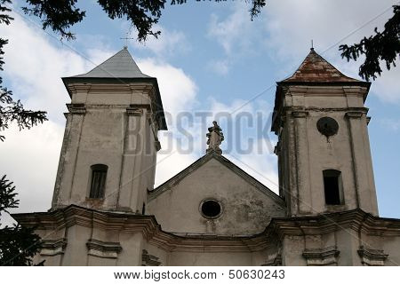 An old church in the village of Sidorov, Ukraine.