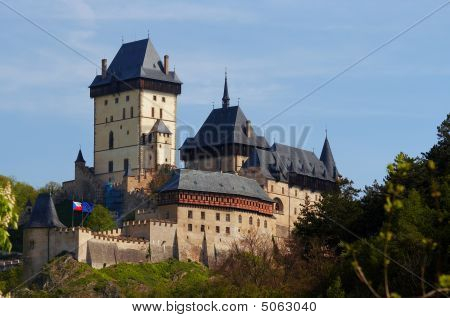 Karlstejn - célèbre château gothique