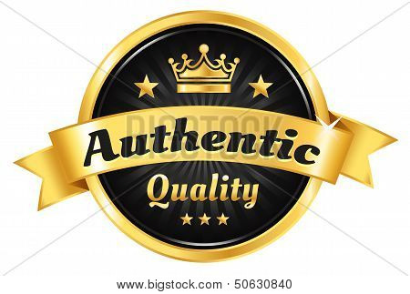 High Quality Golden Badge