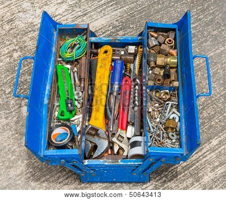 Hand Tools In Box