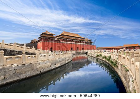 Forbidden City In Beijing