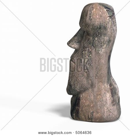 Påske Statue isoleret