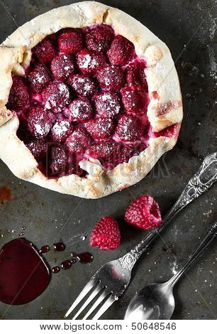 Raspberry Galette