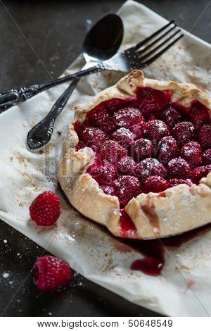 Raspberry Galette