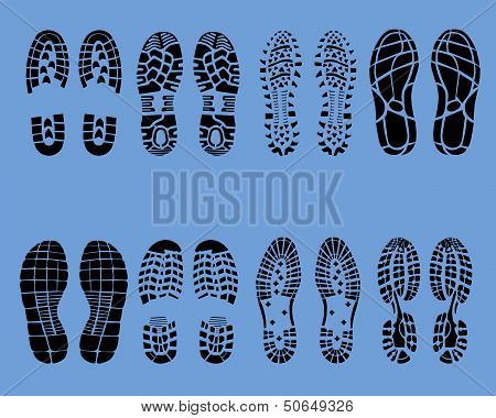 Shoe print