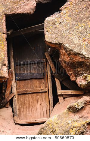 Ethiopia, Lalibela. Moniolitic Rock Cut Church