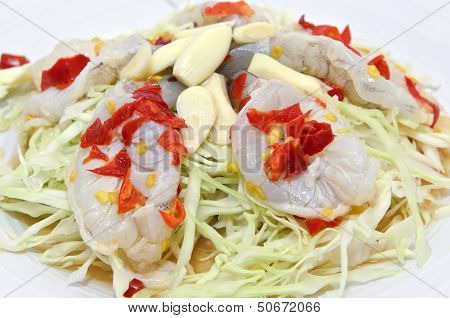 Spicy Raw Shrimp