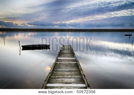 An Old Wooden Jetty