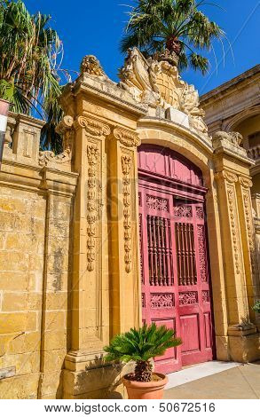 Palazzo Vilhena Entrance