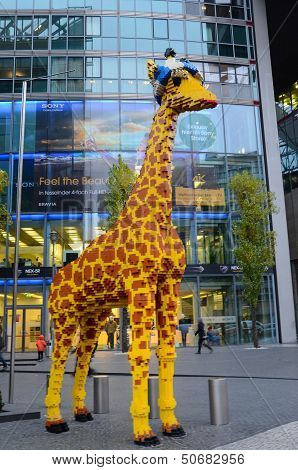 Lego Giraffe in Berlin