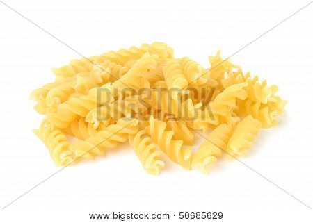 Pile Of Fusilli Pasta