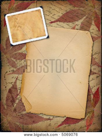 Stary papier z Photoframeworks
