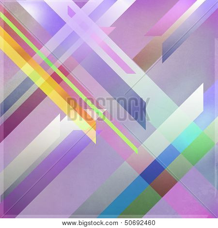 Colorful Retro Futuristic Poster