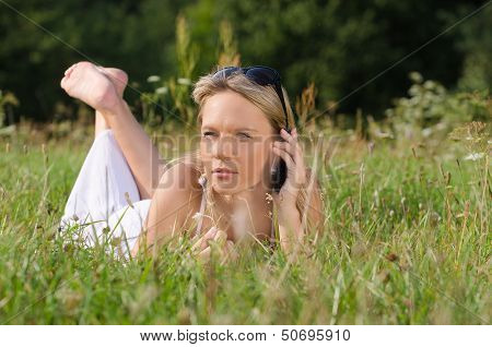 Young woman with mobile phone