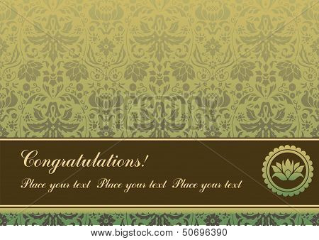 Vintage Greeting Card