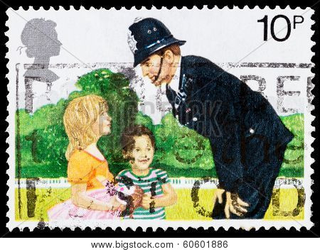 Post Stamp From Great Britain