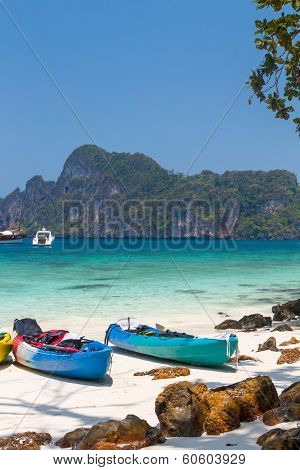 Monkey Bay, Koh PhiPhi Island, Thailand