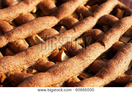 Apple Pie Closeup