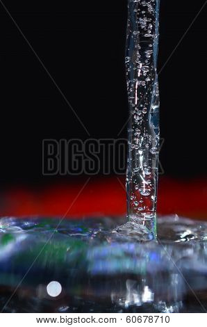 Frozen Water Jet