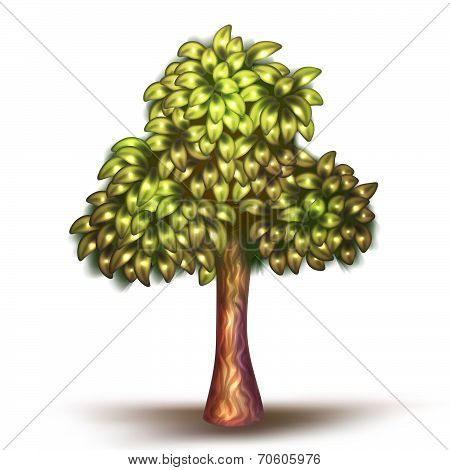Vector illustration of tree