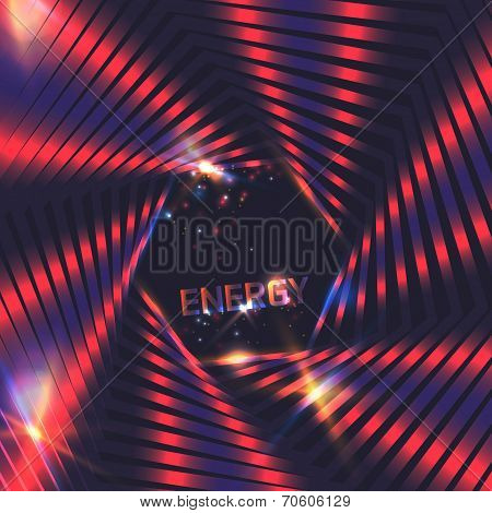 Abstract vector background sparkling