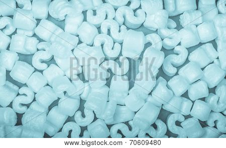 Polystyrene Beads Background