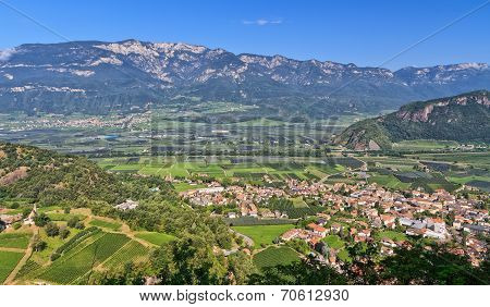 Overview Of Adige Valley