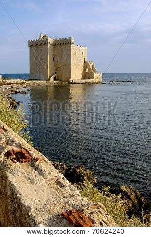 Côte D'azur, The Lérins Islands : Fortified Monastery Of Abbey Saint-honorat