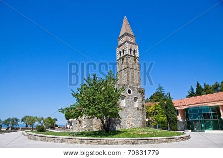 Ancient Monastery San Barnardin, Portoroz, Slovenia