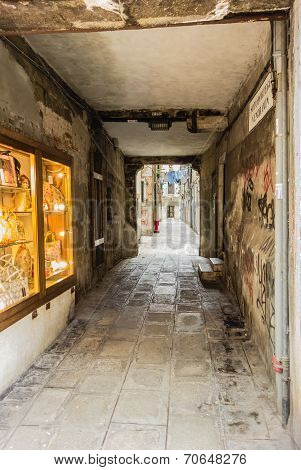 Alley In Venice